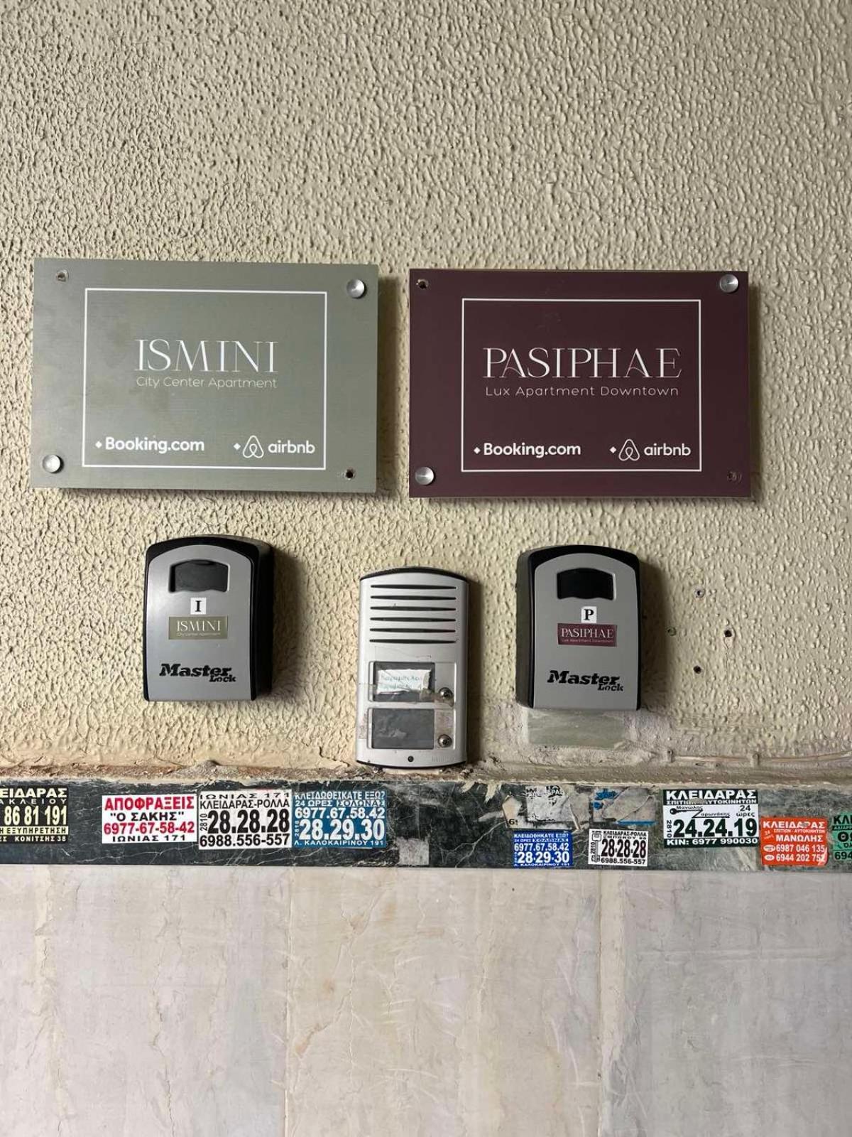 Pasiphae Lux Apartment Downtown Heraklion  Bagian luar foto